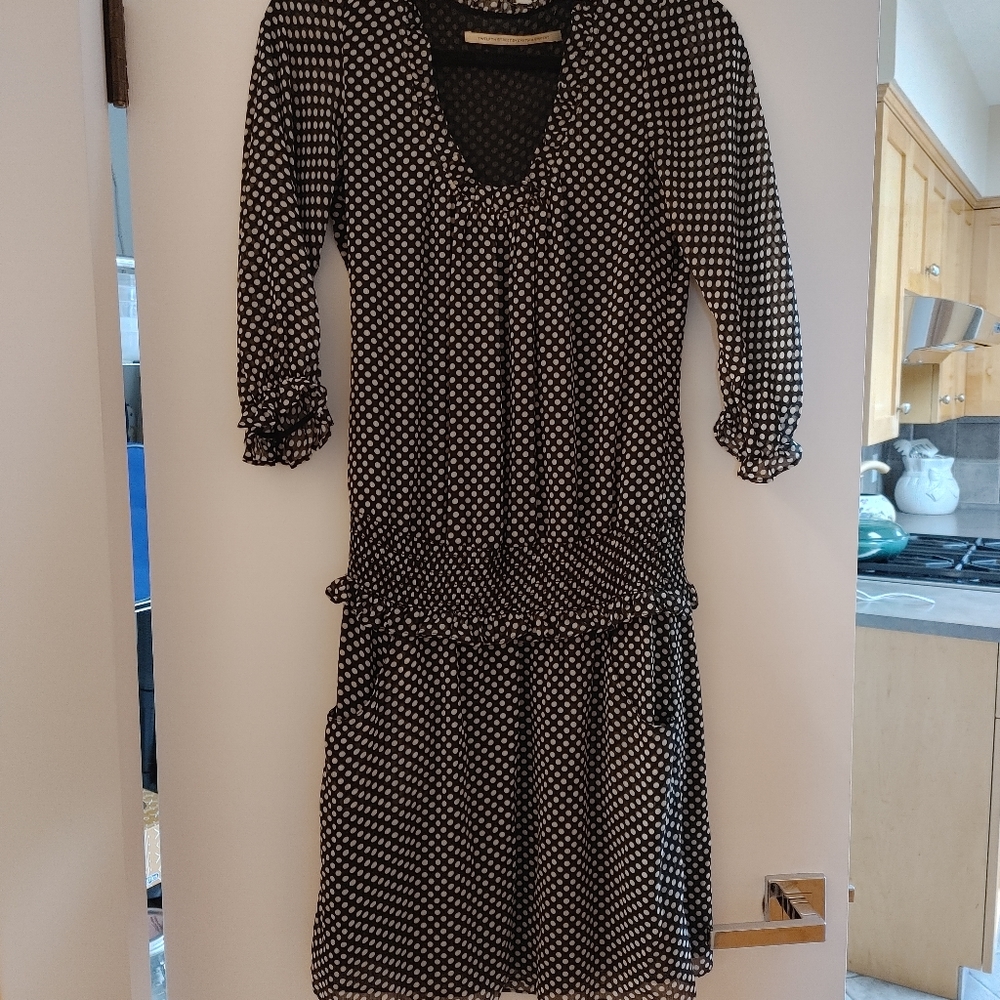 Twelfth Street by Cynthia Vincent Polka Dot Dress sz S